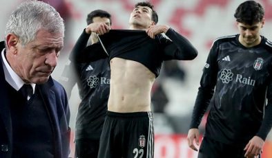 Beşiktaş’ın Sivasspor yenilgisi sonrası olay sözler: Tokat var, Santos yok! Yazık oluyor