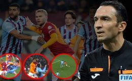Trabzonspor-Galatasaray maçında Abdülkadir Bitigen’in kararlarını eski hakemler yorumladı! ‘Bu pozisyona VAR karışamaz’