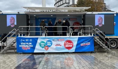 ‘Yarısı Bizden’ kampanyası bilgilendirme tırlarına yoğun ilgi