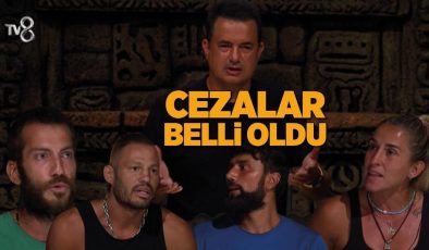Acun Ilıcalı yarışmacıları dinledikten sonra karar verdi! Survivor All Star’da cezalar belli oldu