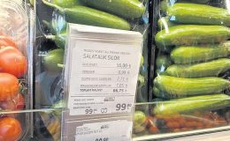 Salatalık fiyatı aldı başını gitti