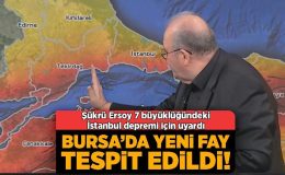 Bursa’da yeni bir fay hattı tespit edildi! Büyük İstanbul depremi için uyardı: Enerji gerilimi zaten doldu