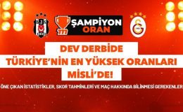 Dev Derbide Türkiye’nin En Yüksek Oranları Misli’de! Öne çıkan istatistikler, skor tahminleri ve maç hakkında bilinmesi gerekenler…