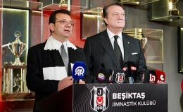 Ekrem İmamoğlu’ndan Beşiktaş Başkanı Hasan Arat’a ziyaret