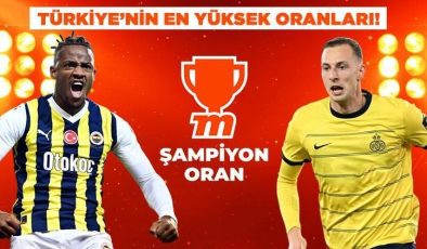 Fenerbahçe-Union SG maçı canlı bahis seçeneğiyle Misli’de