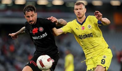 Fatih Karagümrük – Fenerbahçe: 1-2 | Süper Lig’de maç fazlasıyla lider