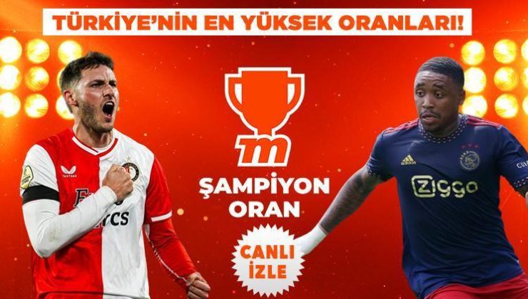 Feyenoord – Ajax maçı Canlı İzle, Canlı Bahis, Canlı Sohbet, Şampiyon Oran seçenekleri ile Misli’de