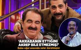 İbrahim Tatlıses’ten oğlu Ahmet Tatlıses’e akrep göndermesi!