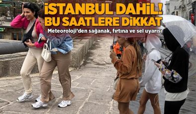 Son dakika… Meteoroloji uyardı! İstanbul dahil yeniden geliyor: Bu saatlere dikkat