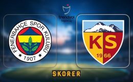 CANLI |                         Fenerbahçe, Kayserispor’u konuk ediyor