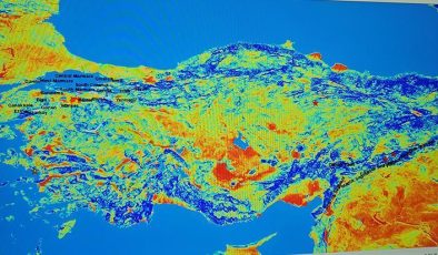Bilgiler Amerikan Jeoloji Servisi’nden alındı! Türkiye için yeni deprem haritası