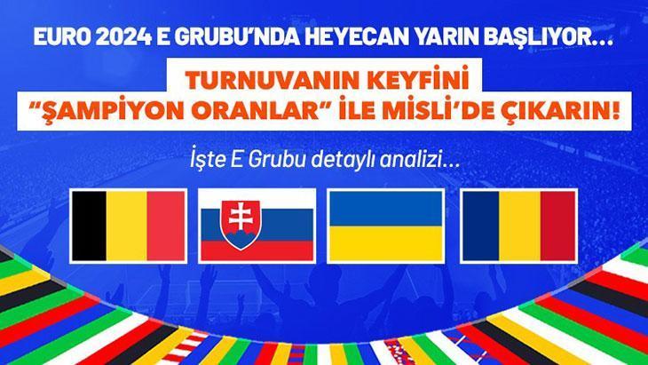 EURO 2024’te gözler E Grubu’nda!