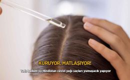 Kuruyor, matlaşıyor, kolay kırılıyor! Tatlı badem ve Hindistan cevizi yağı saçları yumuşacık yapıyor