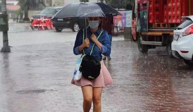Meteoroloji yeni hava durumu haritası yayımladı! Dikkat! Sağanak yağmur geliyor