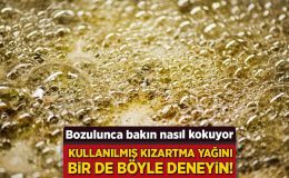 Arta kalan kızartma yağını böyle deneyin! Dumanlanma noktasına dikkat, kokusu berbat