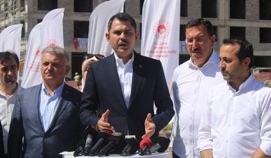 Bakan Kurum’dan konut açıklaması: Yıl sonuna kadar 200 bin yeni yuvamızı teslim edeceğiz