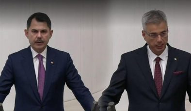 Bakanlar Murat Kurum ve Kemal Memişoğlu TBMM Genel Kurulu’nda yemin etti