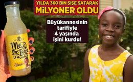Büyükannesinin tarifiyle 4 yaşında işini kurdu! Yılda 360 bin şişe satıp milyoner oldu