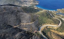 Çeşme’yi yakan sigara izmariti