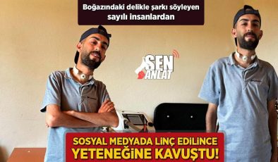 Linç edilince yeteneğine kavuştu! Boğazındaki delikle şarkı söyleyen sayılı insanlardan