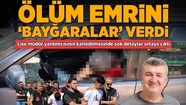 Lise müdür yardımcısı Mahir Çoğaç cinayetinde detaylar belli oldu! Ölüm emrini veren ‘Bayğaralar Çetesi’