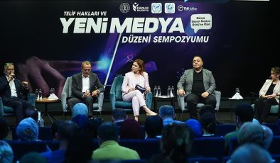 Telif hakları ve yeni medya sempozyumda ele alındı