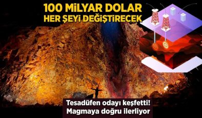 Tesadüfen odayı keşfetti, magmaya ilerliyor! 100 milyon dolar her şeyi değiştirecek