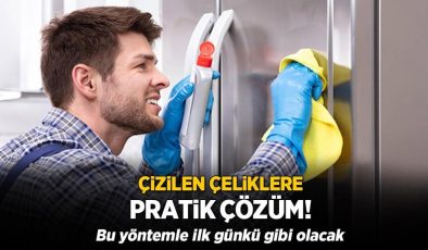 Çizikler gitmezse bakteri saçıyor! Böyle yapınca çelikler ilk günkü gibi olacak