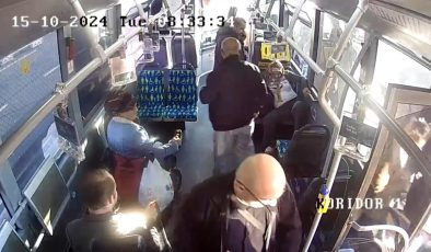 İstanbul’da hastaneye yetişmeye çalışan kadın metrobüste doğum yaptı