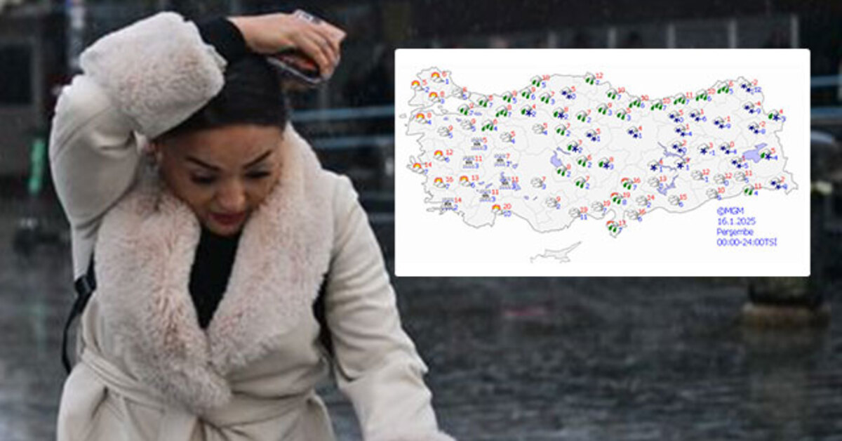 Meteoroloji’den kritik uyarı! Sıcaklık daha da düşecek! 5 bölgede yağış var!