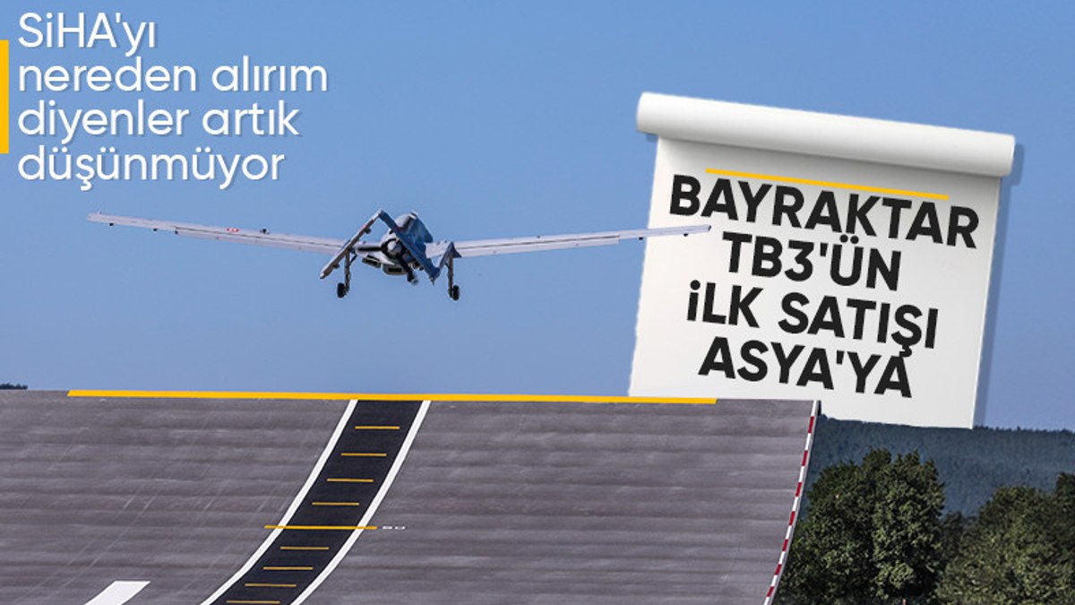 Bayraktar TB3 için ilk ihracat anlaşması: Endonezya 60 adet satın alacak