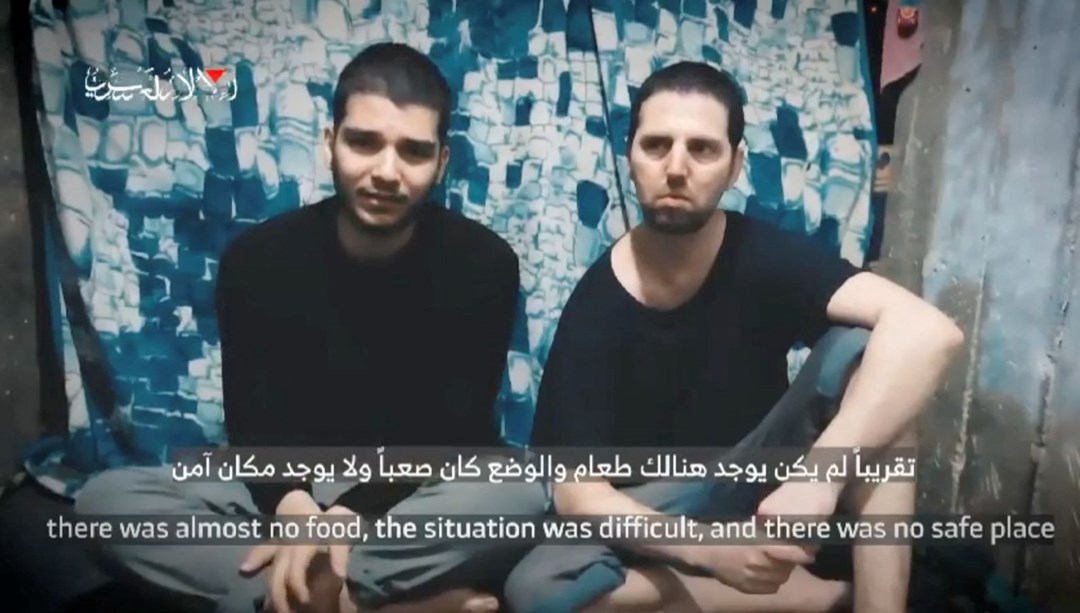 Hamas’tan yeni rehine videosu: “Eskiden ismimiz vardı, şimdi sayıdan ibaretiz”