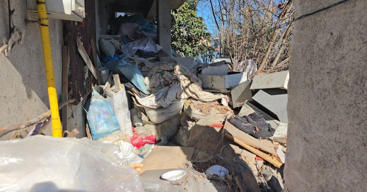 Karabük’te ev ve bahçeden 1 kamyon çöp toplandı